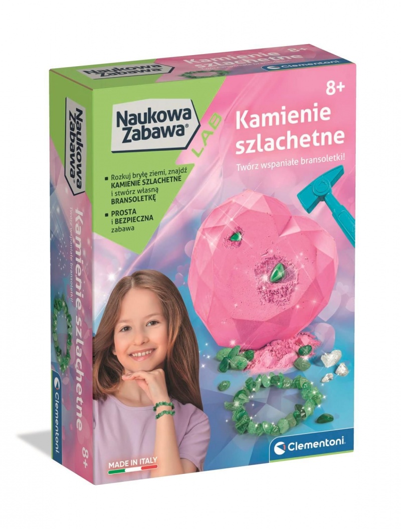 SKAMIENIAŁOŚCI - KAMIENIE SZLACHETNE, Kreatywne, Zabawki