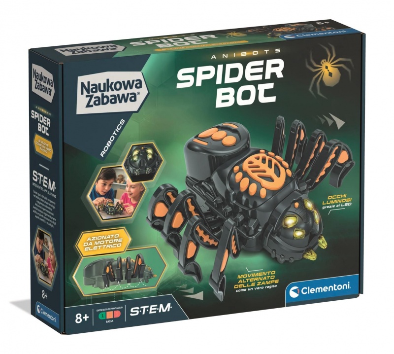 SPIDERBOT, Kreatywne, Zabawki