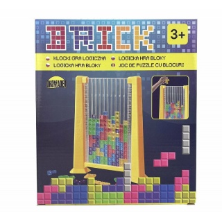 UKŁADANKA -BRICK- GRA W PUDEŁKU- 1330027, Kreatywne, Zabawki