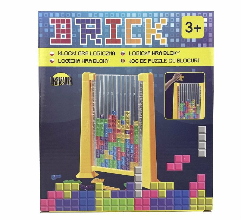 UKŁADANKA -BRICK- GRA W PUDEŁKU- 1330027, Kreatywne, Zabawki