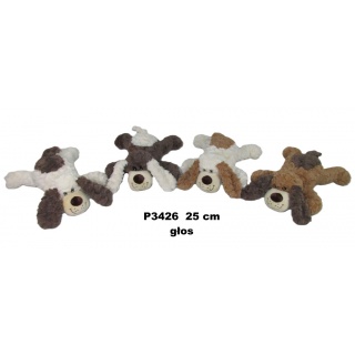 PIES 4 KOL GLOS 25 CM 74260, Maskotki, Zabawki