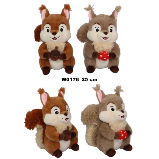 WIEWIORKA 2 ASST 25 CM 77780, Maskotki, Zabawki