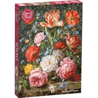 PUZZLE 1000 CHERRYPAZZI NOCTURNE OF FLOWERS 31667, 1000 element&oacute;w, Puzzle