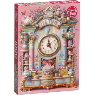 PUZZLE 1000 CHERRYPAZZI A CUP OF TIME 31759, 1000 element&oacute;w, Puzzle