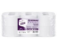 Recycled Jumbo toilet paper DONAU EXPERT, 1-ply, 120 m, 12 pcs., white, Toilet Rolls and Dispensers, Cleaning & Janitorial Supplies and Dispensers