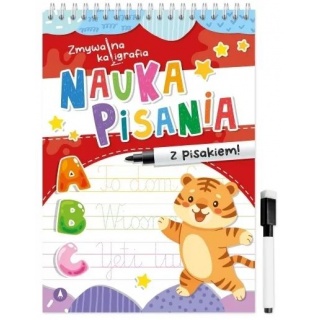 ZMYWALNA KALIGRAFIA. NAUKA PISANIA, Edukacyjne, Książeczki