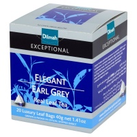 Herbata DILMAH, czarna, Elegant Earl Grey, piramidki, 20 torebek, Herbaty, Artykuły spożywcze