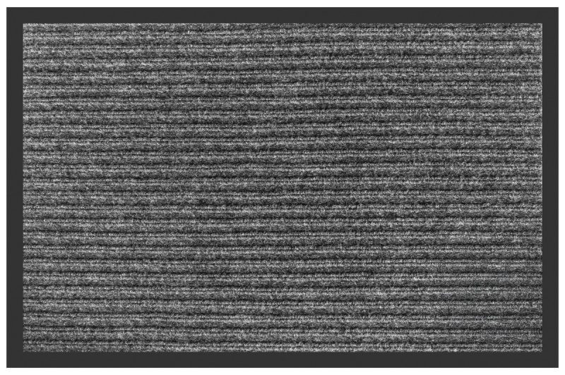 Wycieraczka pod drzwi DONAU HOME, 60 &times; 40cm, szara, Wycieraczki, Wyposażenie biura