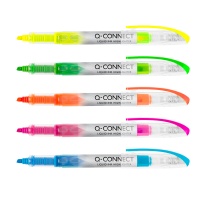Zakreślacz okrągły Q-CONNECT, 1&ndash;4mm, zielony