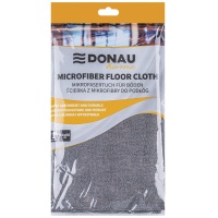 Ścierka do podłogi z mikrofibry DONAU HOME, 50 &times; 60cm, 1 szt., szara