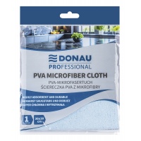Ścierka PVA z mikrofibry DONAU PROFESSIONAL, 30 &times; 30cm, 1 szt., niebieska