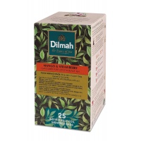 Herbata DILMAH, czarna, mango truskawka, 25 kopert, Herbaty, Artykuły spożywcze