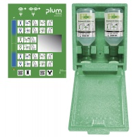 Zestaw do płukania oczu i ran PLUM Eyewash Box, 2 &times; 500ml