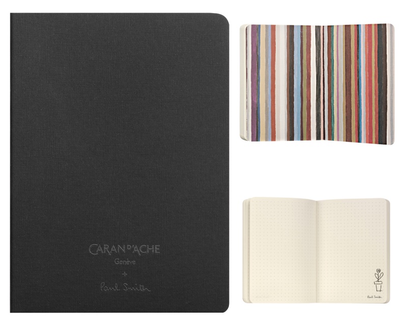 Notatnik CARAN D'ACHE Paul Smith Ed5, A6, w kropki, czarny, Notatniki, Zeszyty i bloki