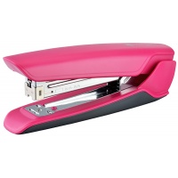 Stapler, KANGARO Nowa-335/S, capacity up to 30 sheets, plastic, in a PP box, pink