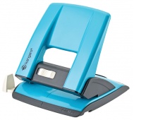 Hole punch, KANGARO Aion-30, punches up to 30 sheets, metal, turquoise