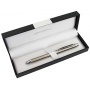 Multifunction pen, PENAC Ele SS, 0.7 mm, in a case, silver/chrome