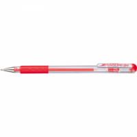 Długopis PENTEL K116, żelowy, 0, 3 mm, czerwony, Długopisy, Artykuły do pisania i korygowania