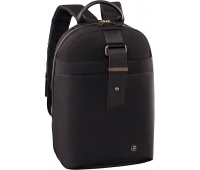 Ladies backpack, WENGER Alexa, 16", 280x400x130mm, black