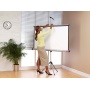 NOBO projection screen on tripod, 4:3, 1750x1325mm, white