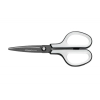 Nożyczki REXEL X3, stal nierdzewna, nieklejące, biało-czarne, Nożyczki, Drobne akcesoria biurowe