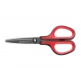 Scissors, REXEL X3, stainless steel, non-adhesive, red-black