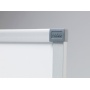 Dry-wipe & magnetic whiteboard, NOBO Classic, 120x90 cm, lacquered steel, aluminium frame