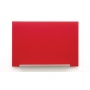 Dry-wipe & magnetic board, NOBO Diamond, 67.7x38.1 cm, glass, red