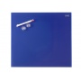 Dry-wipe & magnetic board, NOBO Diamond, 30x30 cm, glass, blue