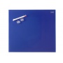 Dry-wipe & magnetic board, NOBO Diamond, 45x45 cm, glass, blue