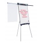 Flipchart, on tripod, NOBO Classic (Shark), 68.5x100cm, dry-wipe&magnetic board, with retractable arms
