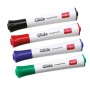 Marker do tablic NOBO Glide Drymarker, okrągły, 1-3mm, 4szt., mix kolorów