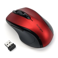 computer mouse, KENSINGTON Pro Fit™ Mid-Size, wireless, red