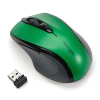 Myszka komputerowa KENSINGTON Pro Fit™ Mid-Size, bezprzewodowa, zielona, Klawiatury i myszki, Akcesoria komputerowe