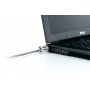 Laptop lock, KENSINGTON MicroSaver®, with a key, black-grey