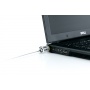 Laptop lock, KENSINGTON MicroSaver®, with a key, retractable, black