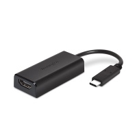 Adapter KENSINGTON, USB-C do 4K HDMI, czarny, Złącza i adaptery, Akcesoria komputerowe