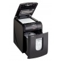 Automatic REXEL Auto+ 130M EU shredder; micro cuttings, P-5, 130 sheets, 26l, credit cards, black