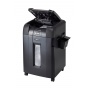 Niszczarka automatyczna REXEL Auto+ 600X, konfetti, P-4, 600 kart., 80l, karty kredytowe/CD, czarna, Niszczarki, Urządzenia i maszyny biurowe