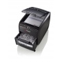 Niszczarka automatyczna REXEL Auto+ 60X, konfetti, P-3, 60 kart., 15l, karty kredytowe, czarna, Niszczarki, Urządzenia i maszyny biurowe