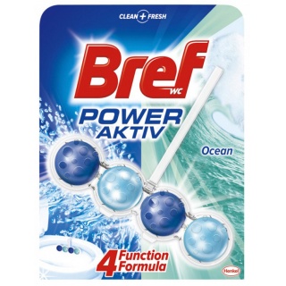 Kulki toaletowe BREF Power Aktiv Ocean, 50g, Środki czyszczące, Artykuły higieniczne i dozowniki