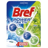 Kulki toaletowe BREF Power Aktiv Pine, 50g, Środki czyszczące, Artykuły higieniczne i dozowniki