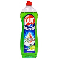 Dishwashing liquid, Pur, Power Apple, 900 ml