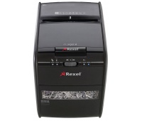REXEL Auto+ 80X shredder, confetti, P-3, 80 sheets, 20 l, credit cards, black