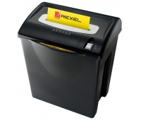 Niszczarka REXEL V125, konfetti, P-4, 7 kart., 35l, karty kredytowe, czarna, Niszczarki, Urządzenia i maszyny biurowe