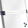 Flipchart on easel, Nobo Classic (Piranha), 70x100cm, dry-wipe & magnetic board, with retractable arms