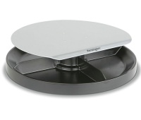 Podstawa pod monitor KENSINGTON SmartFit™ Spin Station, obrotowa, srebrno-czarny, Ergonomia, Akcesoria komputerowe