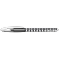 Ballpoint pen, SCHNEIDER Voyage, M, white-grey