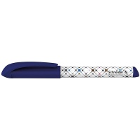 Fountain pen, SCHNEIDER Voice, M, white-navy blue