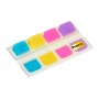 Index dividers, POST-IT®, for archiving (676-AYPV), PP, strong, 16x38mm, 4x10 pcs, assorted colours